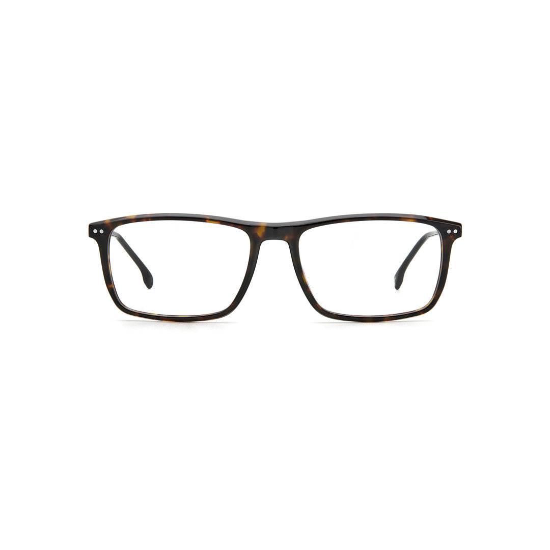 Carrera 225 103116pjp5617 Acetate Optical Frames For Men Full Rim Rectangular Blue  Non-Polarized 54-16-145