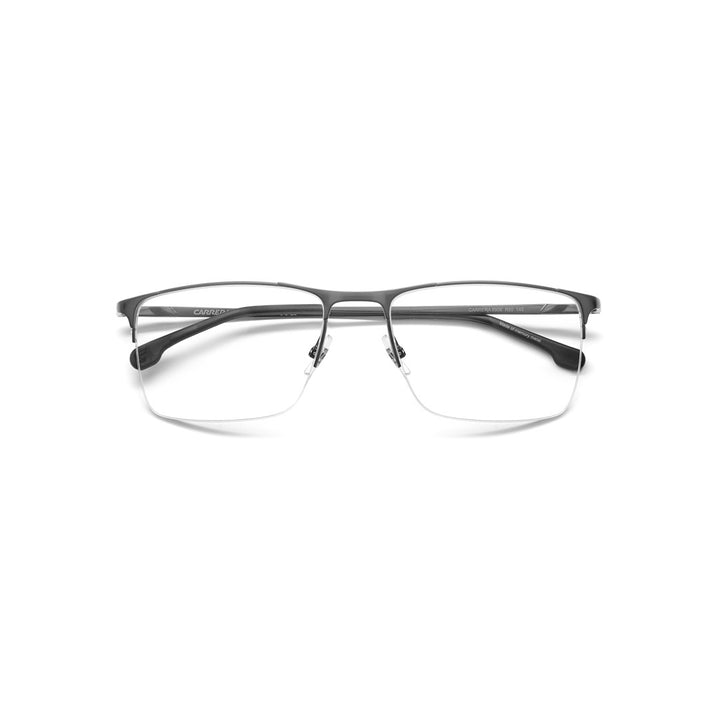 Carrera 8906 108128fll5519 Metal Optical Frames For Men Rimless Rectangular Matte Blue  Non-Polarized 57-19-145