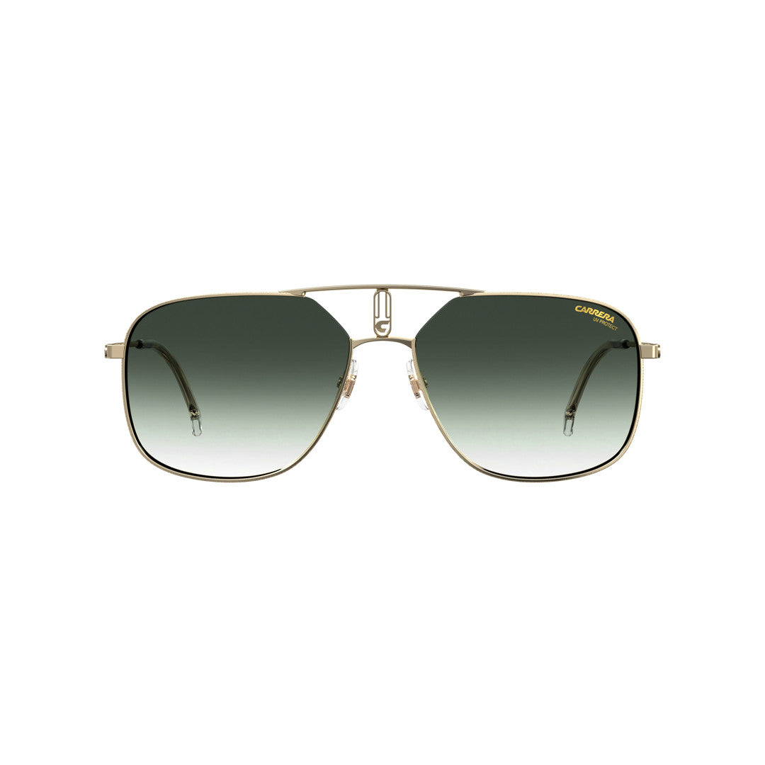 Carrera 1024/S 202458dyg60uk Metal Sunglass Frames For Unisex Adult Rimless Navigator Gold Yellow With Solid Tint Yellow Photocromatic Non-Polarized 59-17-145
