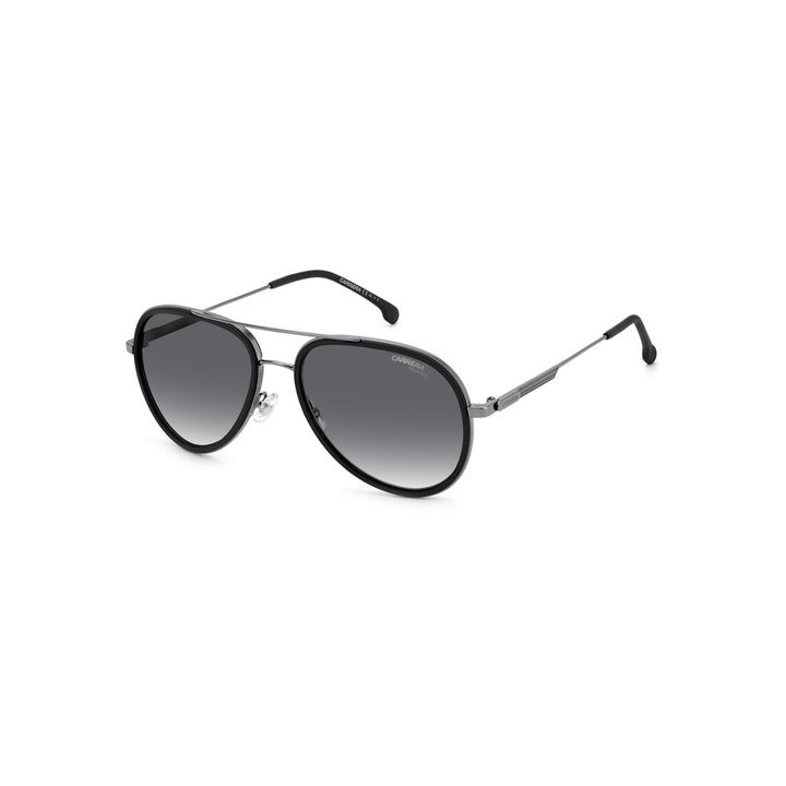 Carrera 1045/S 204896fwm61ha إطار نظارة شمسية من البولي أميد بحافة كاملة للبالغين من الجنسين بتصميم طيار ولون بيج مع عدسات متدرجة باللون البني وغير مستقطبة 57-17-145