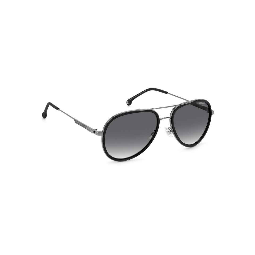Carrera 1045/S 204896fwm61ha إطار نظارة شمسية من البولي أميد بحافة كاملة للبالغين من الجنسين بتصميم طيار ولون بيج مع عدسات متدرجة باللون البني وغير مستقطبة 57-17-145