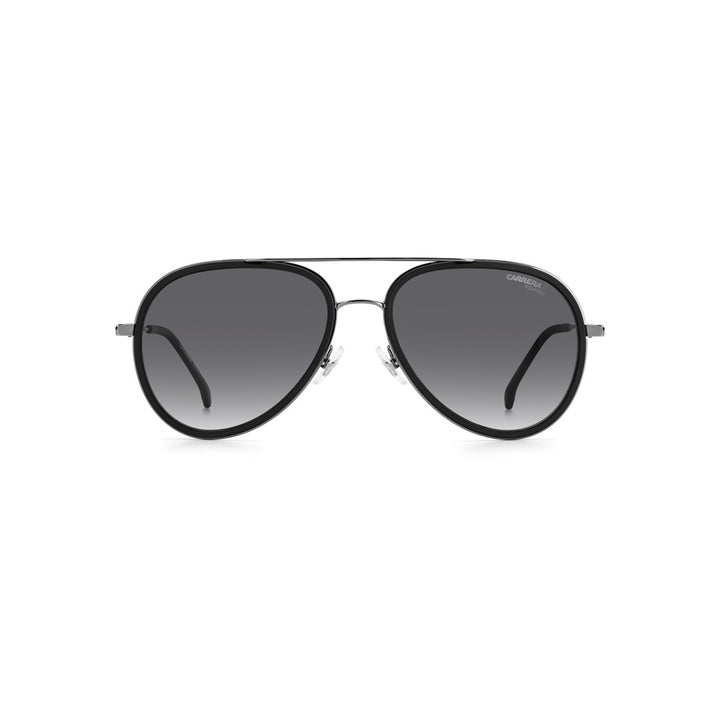Carrera 1045/S 204896fwm61ha إطار نظارة شمسية من البولي أميد بحافة كاملة للبالغين من الجنسين بتصميم طيار ولون بيج مع عدسات متدرجة باللون البني وغير مستقطبة 57-17-145