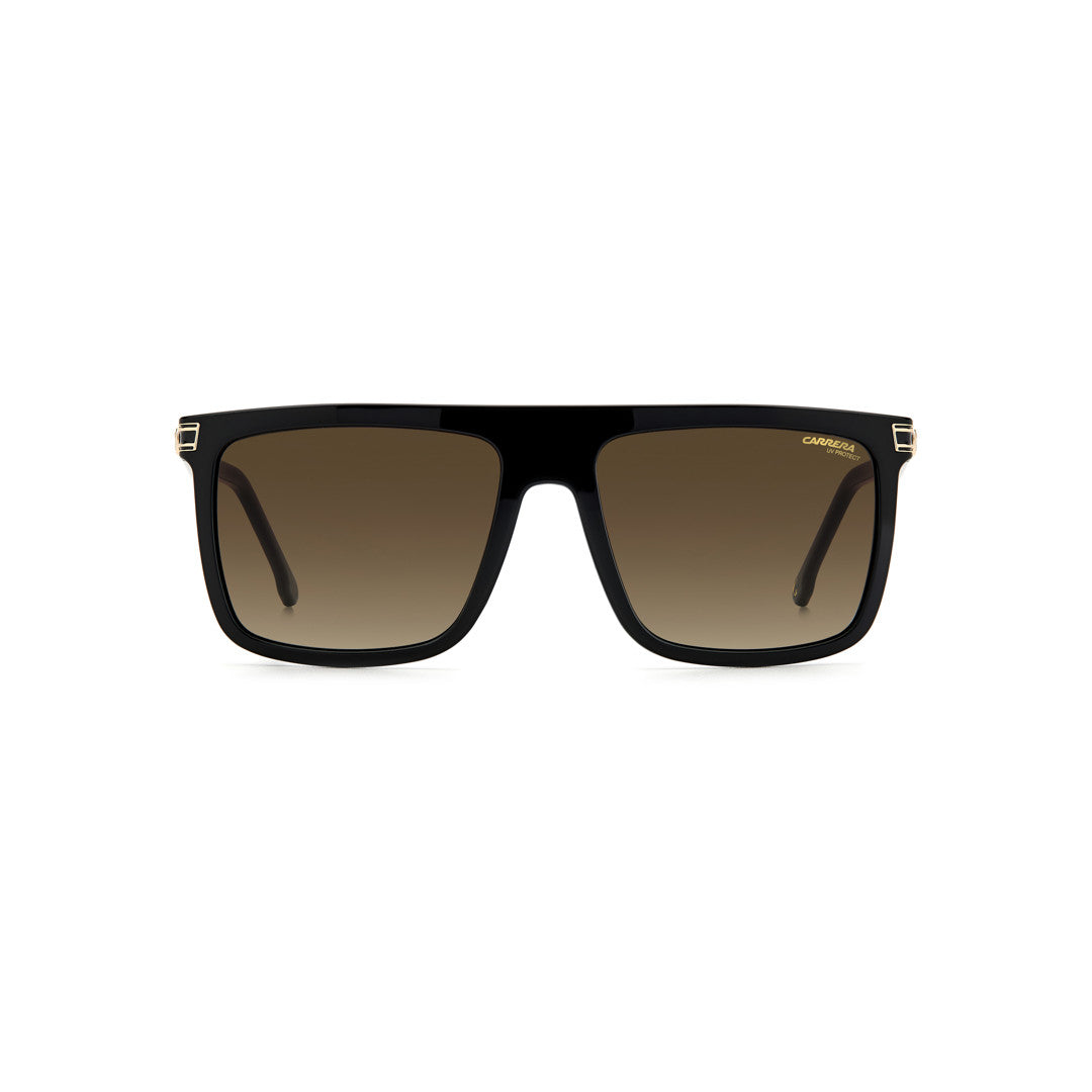 Carrera 1048/S 205374086589o Polyamide Inj Sunglass Frames For Unisex Adult Full Rim Rectangular Flat Top Havana With Gradient Grey Shaded Non-Polarized 58-17-140
