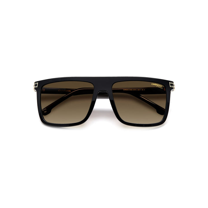 Carrera 1048/S 205374086589o Polyamide Inj Sunglass Frames For Unisex Adult Full Rim Rectangular Flat Top Havana With Gradient Grey Shaded Non-Polarized 58-17-140