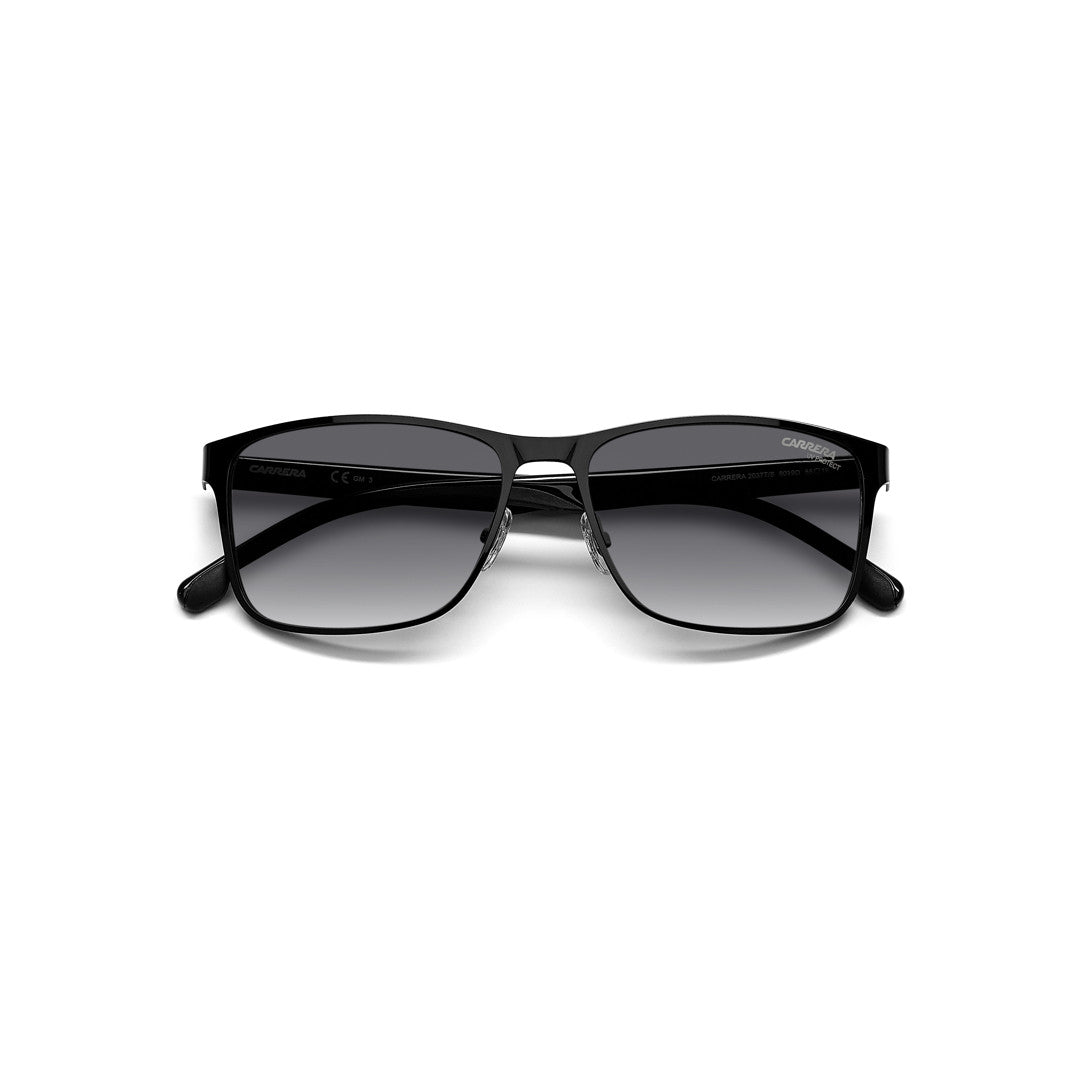 Carrera Ca 2039t/Cs 205175pjp4870 إطار نظارة شمسية من السليلوز للشباب من الجنسين (11-15) بتصميم Panthos أزرق مع عدسات بلون بني غير مستقطب مقاس 55-16-145