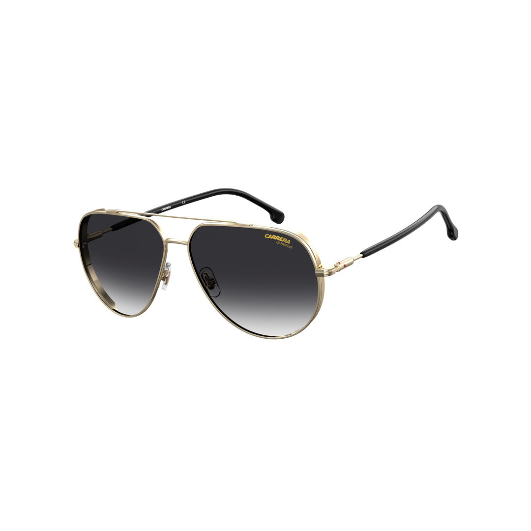 Carrera 221/S 202714ekp60gp Metal Sunglass Frames For Unisex Adult Full Rim Pilot Dark Ruthenium Havana With Solid Tint Green Photocromatic Non-Polarized 60-13-145