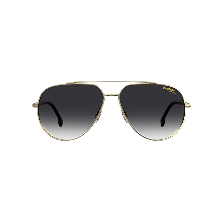 Carrera 221/S 202714ekp60gp Metal Sunglass Frames For Unisex Adult Full Rim Pilot Dark Ruthenium Havana With Solid Tint Green Photocromatic Non-Polarized 60-13-145