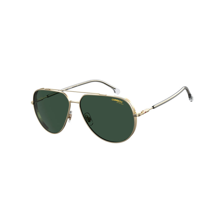 Carrera 221/S 202714j5g609o Metal Sunglass Frames For Unisex Adult Full Rim Pilot Gold With Gradient Grey Shaded Non-Polarized 60-13-145
