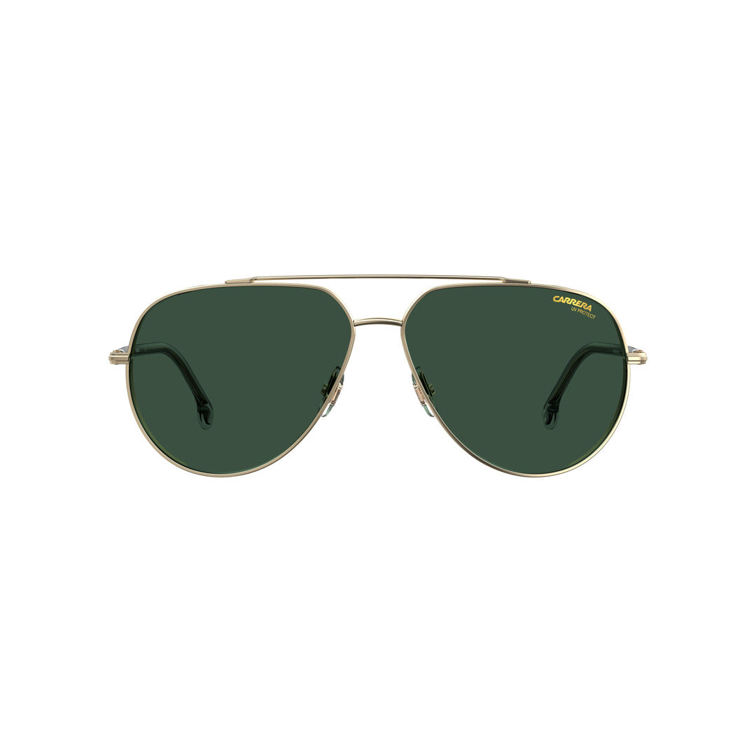 Carrera 221/S 202714j5g609o Metal Sunglass Frames For Unisex Adult Full Rim Pilot Gold With Gradient Grey Shaded Non-Polarized 60-13-145