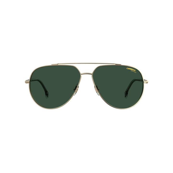 Carrera 221/S 202714j5g609o Metal Sunglass Frames For Unisex Adult Full Rim Pilot Gold With Gradient Grey Shaded Non-Polarized 60-13-145