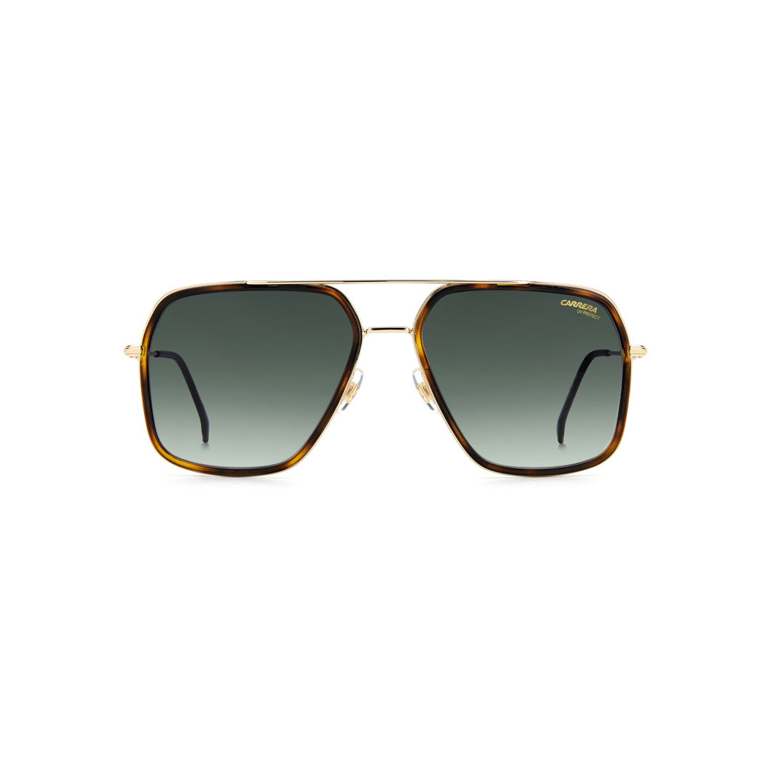 Carrera 273/S 204945086599o Metal Sunglass Frames For Men Full Rim Square Double Bridge Havana With Gradient Grey Shaded Non-Polarized 59-17-150