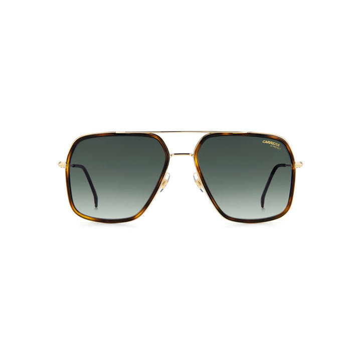 Carrera 273/S 204945086599o Metal Sunglass Frames For Men Full Rim Square Double Bridge Havana With Gradient Grey Shaded Non-Polarized 59-17-150