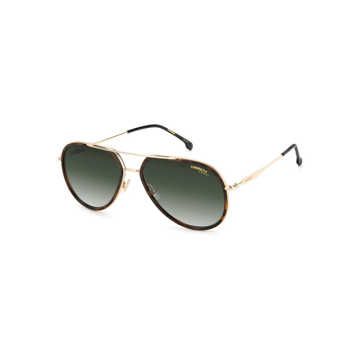 Carrera 295/S 20538900358m9 Metal Sunglass Frames For Unisex Adult Full Rim Pilot Matte Black With Solid Tint Grey Polarized 58-16-150
