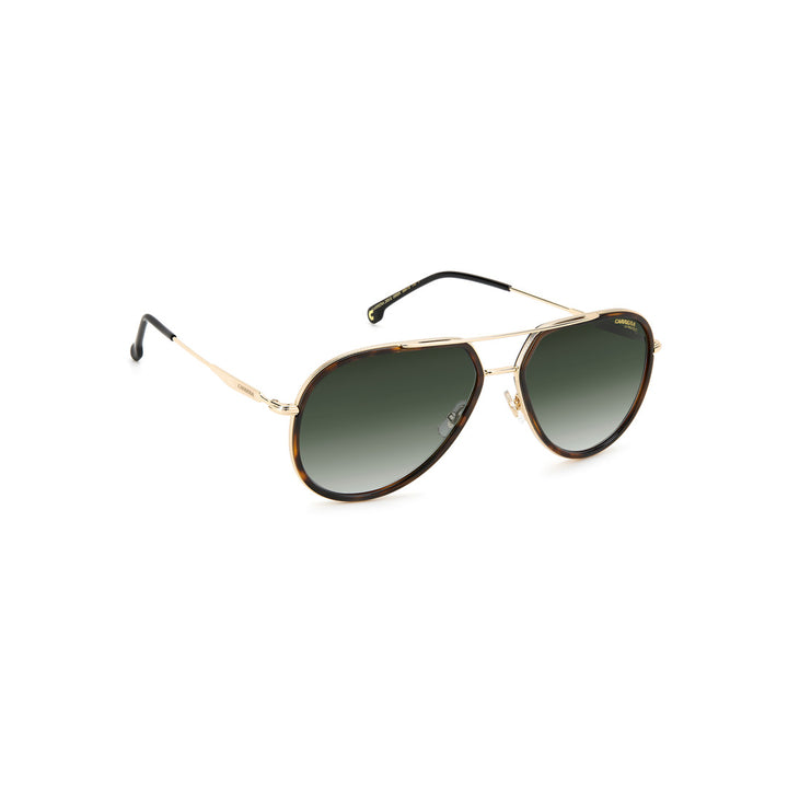 Carrera 295/S 20538900358m9 Metal Sunglass Frames For Unisex Adult Full Rim Pilot Matte Black With Solid Tint Grey Polarized 58-16-150