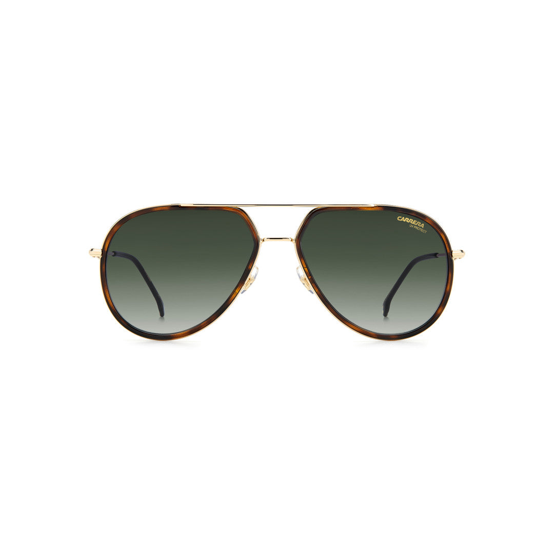 Carrera 295/S 20538900358m9 Metal Sunglass Frames For Unisex Adult Full Rim Pilot Matte Black With Solid Tint Grey Polarized 58-16-150