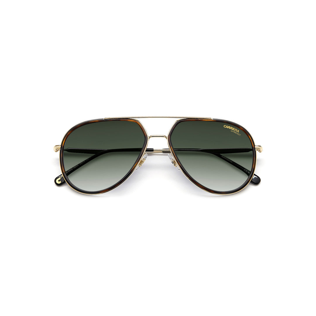 Carrera 295/S 20538900358m9 Metal Sunglass Frames For Unisex Adult Full Rim Pilot Matte Black With Solid Tint Grey Polarized 58-16-150