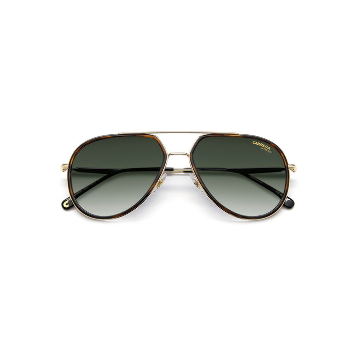 Carrera 295/S 20538900358m9 Metal Sunglass Frames For Unisex Adult Full Rim Pilot Matte Black With Solid Tint Grey Polarized 58-16-150