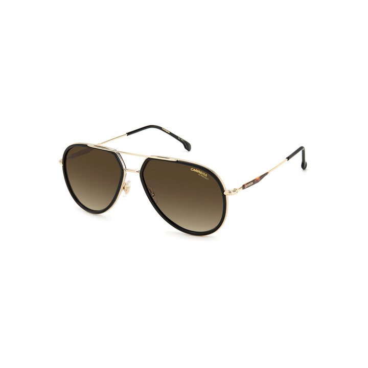 Carrera 295/S 205389086589k Metal Sunglass Frames For Unisex Adult Full Rim Pilot Havana With Gradient Green Shaded Non-Polarized 58-16-150
