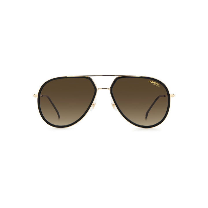Carrera 295/S 205389086589k Metal Sunglass Frames For Unisex Adult Full Rim Pilot Havana With Gradient Green Shaded Non-Polarized 58-16-150