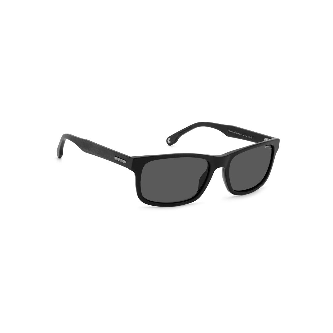 Carrera 2040t 1062220105240 إطارات بصرية معدنية للمراهقين من الجنسين (11-15) بإطار كامل طراز Panthos بلون Palladium وغير مستقطبة بقياس 57-18-145