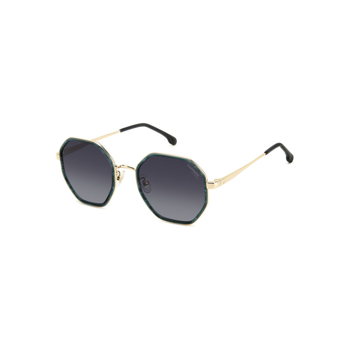 كاريرا 8906 108128R805519 إطار نظارة معدني للرجال بدون حواف مستطيل مطفي بلون رصاصي داكن غير مستقطب 53-22-140