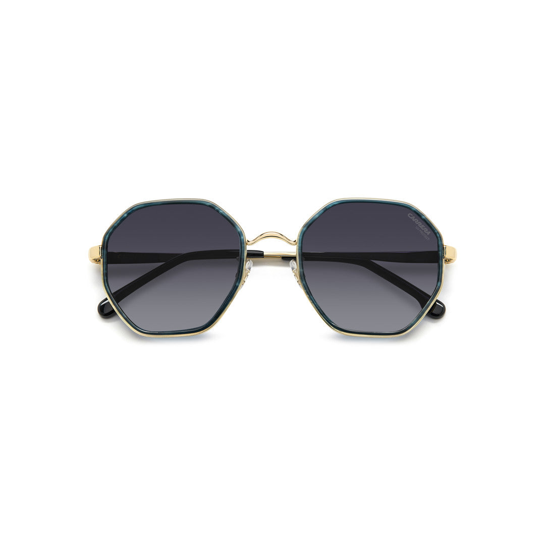 كاريرا 8906 108128R805519 إطار نظارة معدني للرجال بدون حواف مستطيل مطفي بلون رصاصي داكن غير مستقطب 53-22-140