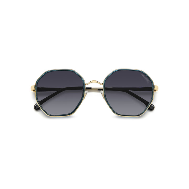 كاريرا 8906 108128R805519 إطار نظارة معدني للرجال بدون حواف مستطيل مطفي بلون رصاصي داكن غير مستقطب 53-22-140