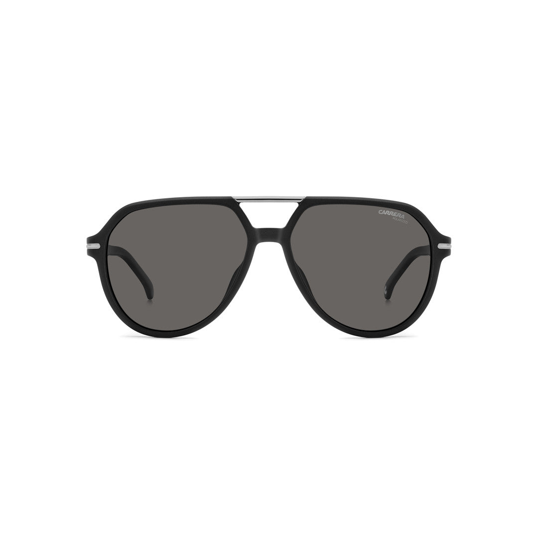 Carrera Ducati Carduc 032 107583kb75814 نظارات بصرية للرجال من مادة البولي أميد، بإطار كامل ومستطيلة الشكل، لون رمادي غير مستقطبة 58-15-145