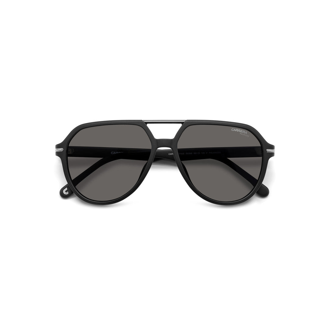 Carrera Ducati Carduc 032 107583kb75814 نظارات بصرية للرجال من مادة البولي أميد، بإطار كامل ومستطيلة الشكل، لون رمادي غير مستقطبة 58-15-145