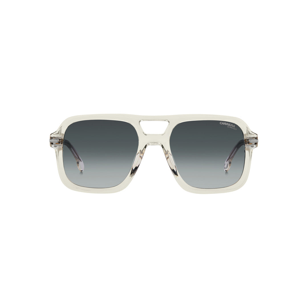 Carrera 1134 107620kb75716 Acetate Optical Frames For Men Full Rim Square Double Bridge Grey  Non-Polarized 55-20-150
