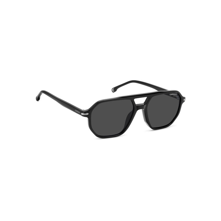 Carrera 335 1081260035021 Metal Optical Frames For Men Full Rim Rectangular Geometrical Matte Black  Non-Polarized 54-17-145