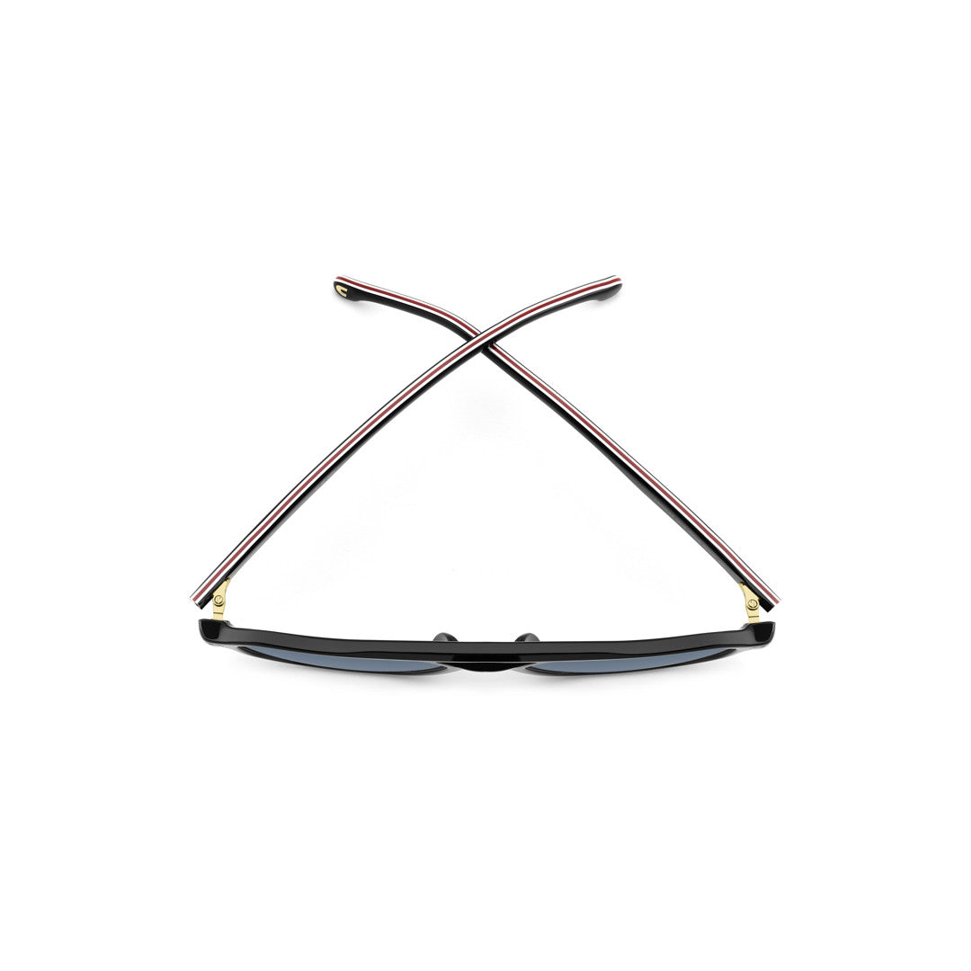 Carrera 341/S 2076002ik549k Acetate Sunglass Frames For Men Full Rim Rectangular Havana Gold With Gradient Green Shaded Non-Polarized 54-17-145