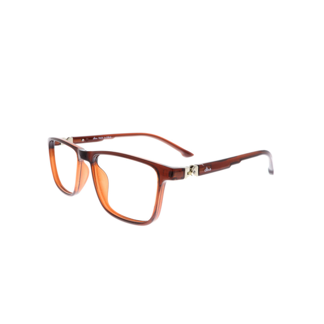 Diba 3344c3 For Men Eyeglasses Square brown Size 49-18-135