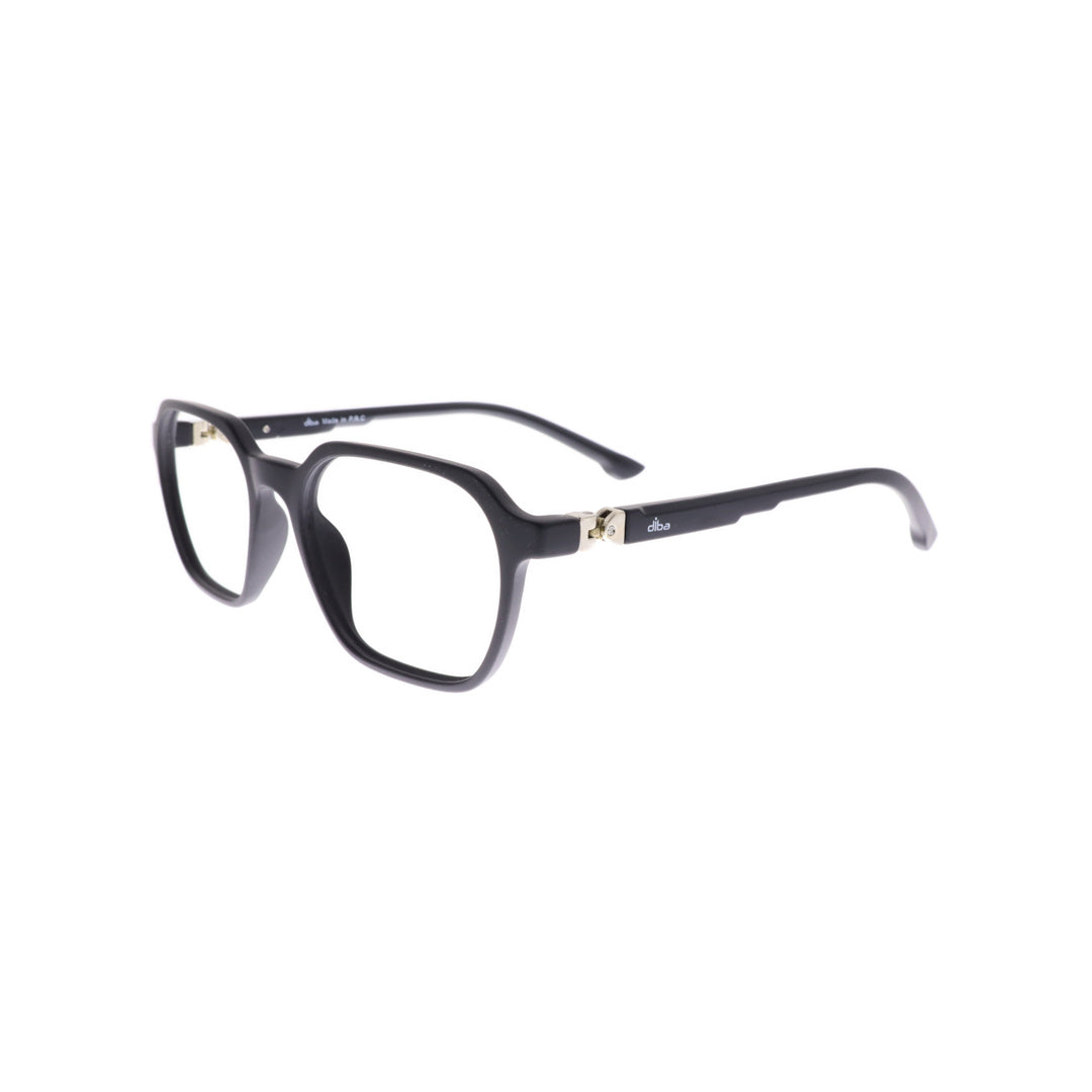 Diba 3345c2 For Unisex Eyeglasses Rectangle matte black Size 48-19-140