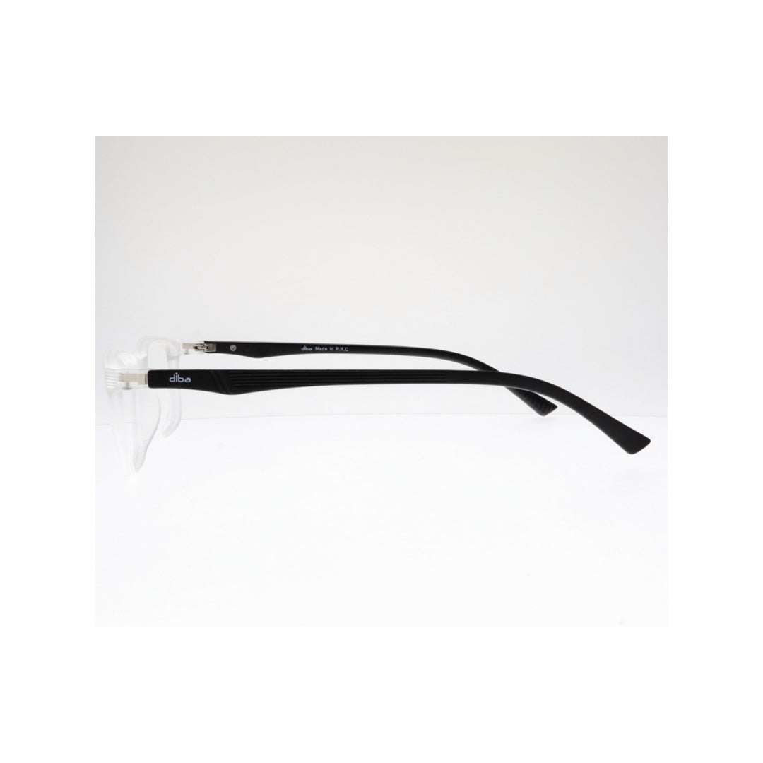 Diba 8812c3 For Unisex Eyeglasses Square white black Size 52-16-142