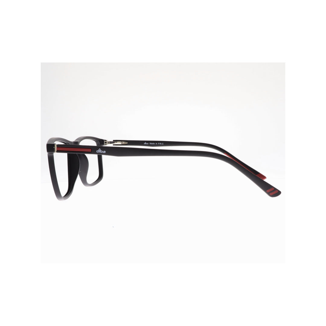 Diba 9011c2 For Unisex Eyeglasses Square matte black Size 54-18-146