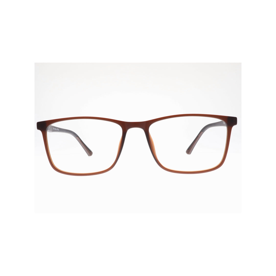 Diba 9012c5 For Unisex Eyeglasses Square matte brown Size 54-18-146