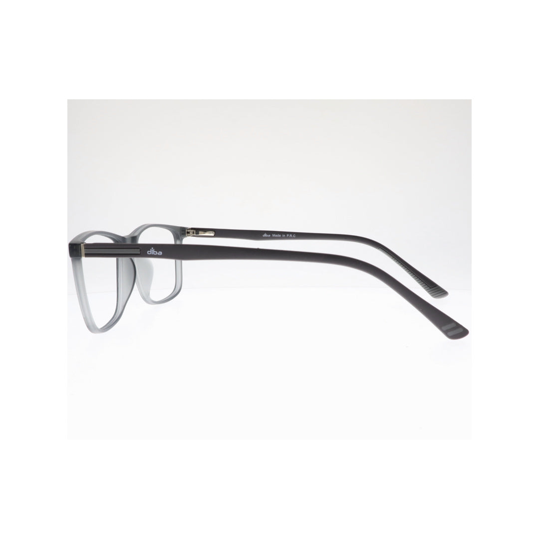 Diba 9012c6 For Unisex Eyeglasses Square matte grey Size 54-18-146