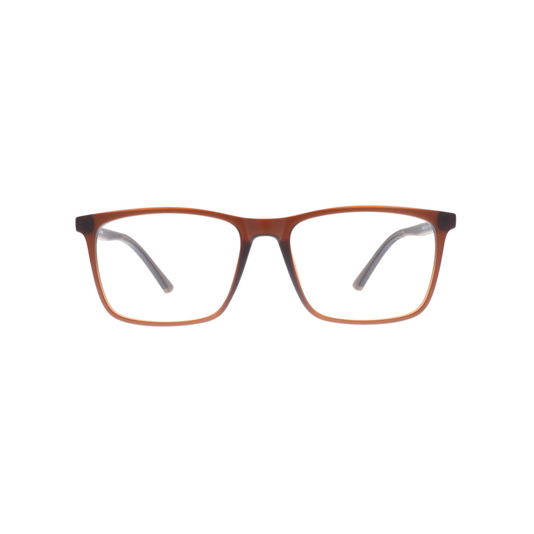 Diba 9026c5 For Men Eyeglasses Square Matte brown Size 54-17-146