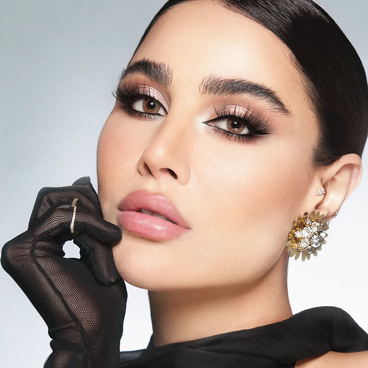 عدسات ديڤا اللاصقة الملونة الشهرية - كريمي