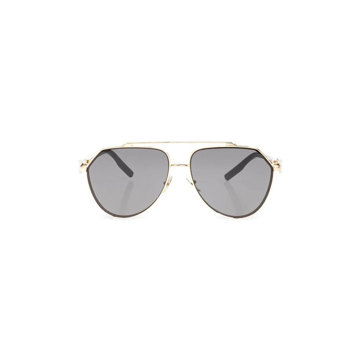 Dolce & Gabbana, Sunglasses, Male, Yellow, Size: 62 MM Stylish Sunglasses