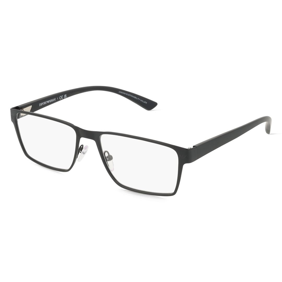 Emporio Armani EA 1157 3001، شاملة العدسات، نظارة مستطيلة، رجالية