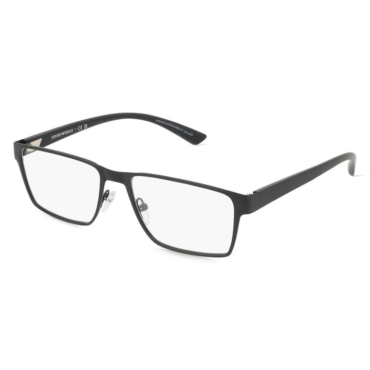 Emporio Armani EA 1157 3001، شاملة العدسات، نظارة مستطيلة، رجالية
