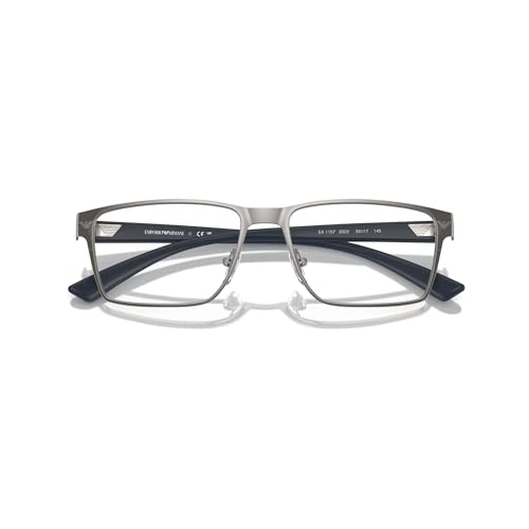 Emporio Armani EA 1157 3003, Including Lenses, RECTANGLE Glasses, MALE