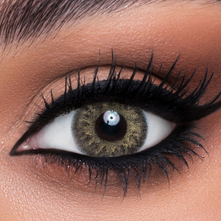 Flora Monthly Colored Contact Lenses - Coco