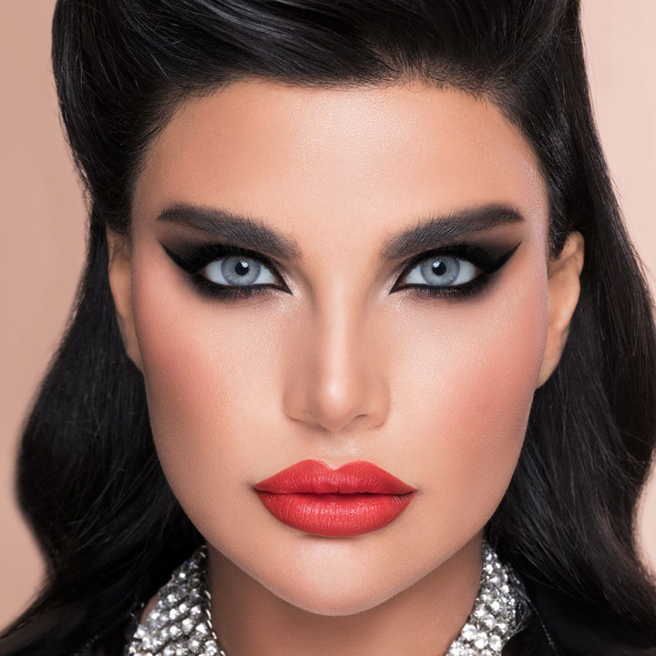Flora Monthly Colored Contact Lenses - Lilaf
