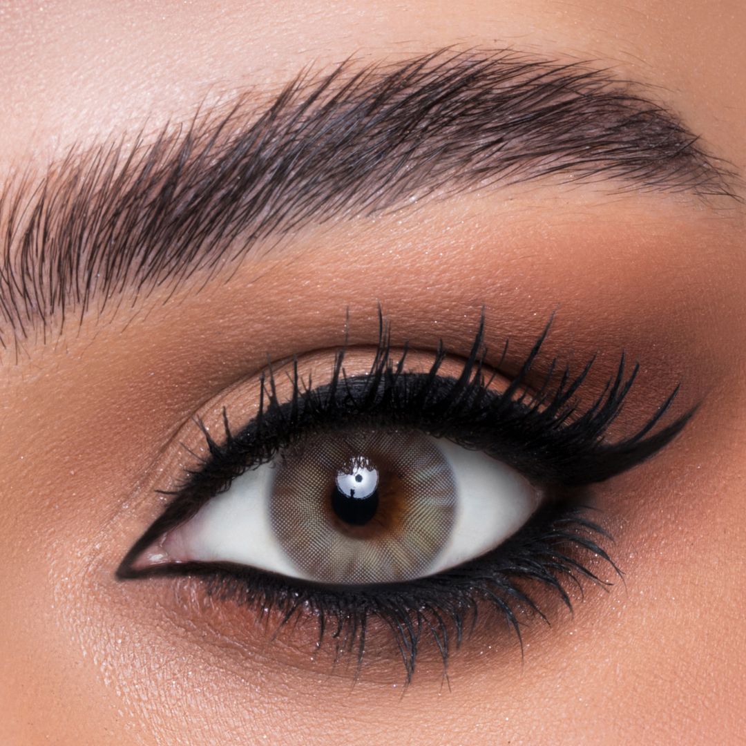 Flora Daily Colored Contact Lenses - Gray