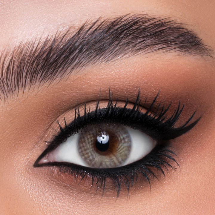 Flora Daily Colored Contact Lenses - Gray