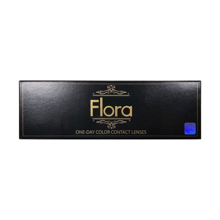 Flora Daily Colored Contact Lenses - Pink Green