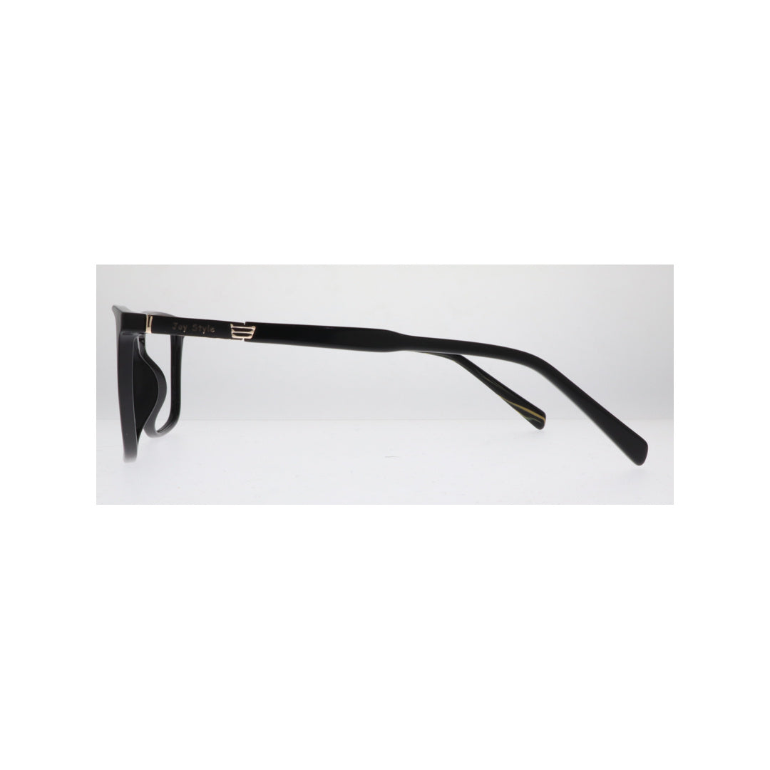 Joy Style For Men Eyeglasses Rectangle Size 53 6806c1 Black